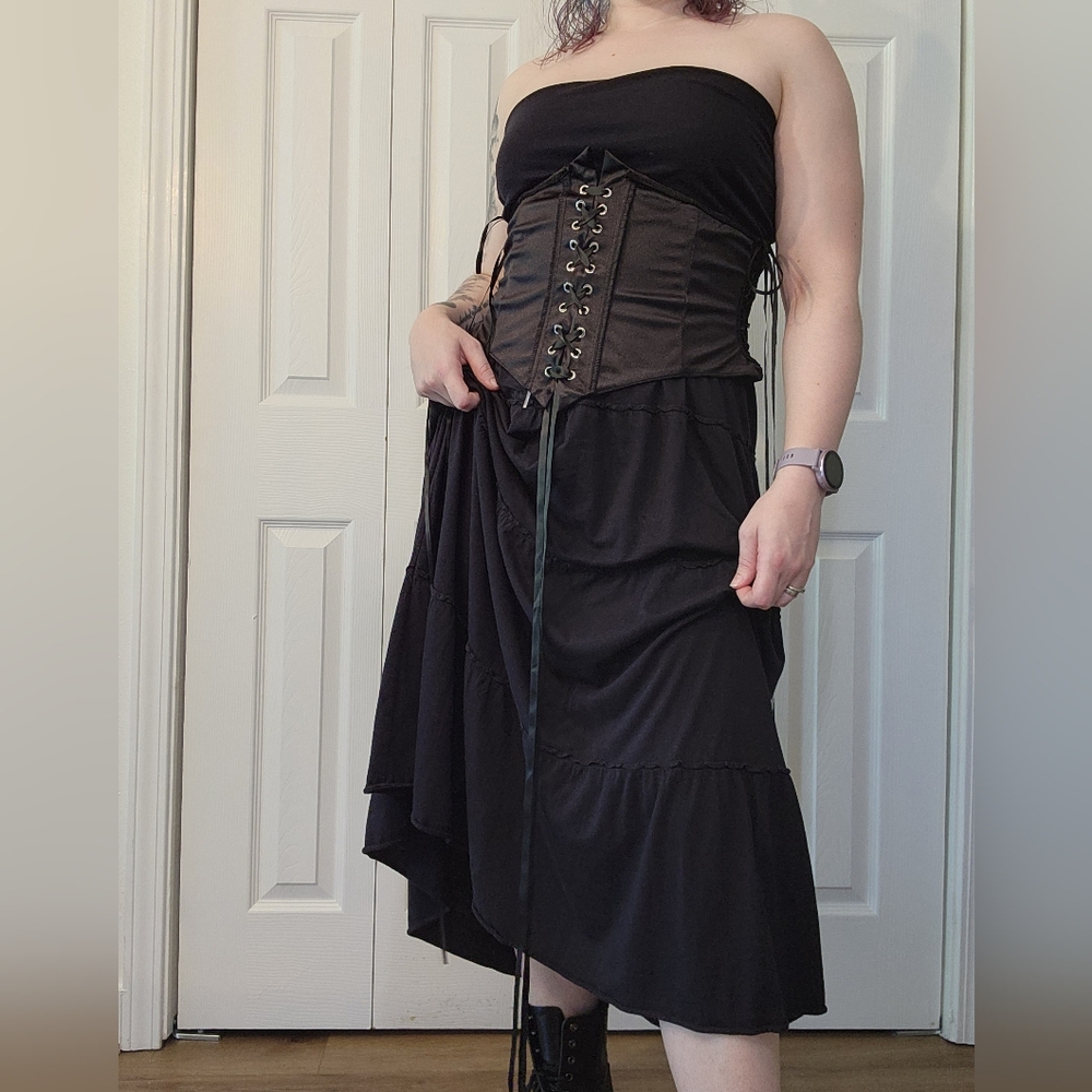 Express Tiered Dress and Skirt